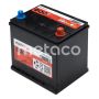 Автомобильный аккумулятор METACO АКБ D2360P 60А/ч-12V ст EN550 европейские обратная 232x173x225