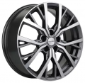 Khomen Wheels KHW1806 7x18 5x108 ET36 65,1 Gray-FP