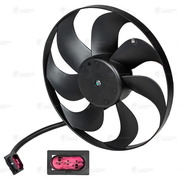 Luzar LFc1801 охлаждения Octavia (96-)/VW Golf IV (96-) (без кожуха) A/C-